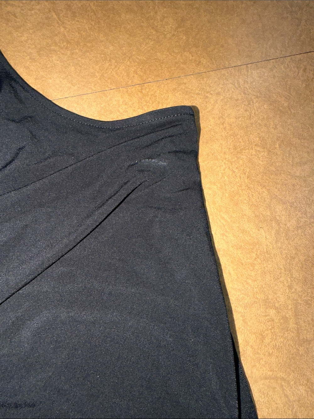 Lane Bryant Black Draped Top w/ Abstract Orange/ Black Skirt Set-See  ALL Photos - Picture 5 of 10